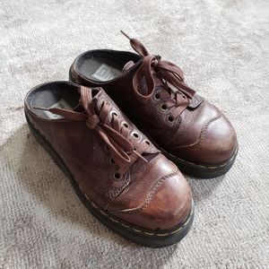 Cute Dr Martens slide-on platforms